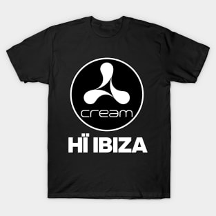 Cream at Hi Ibiza T-Shirt